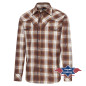 SAS_ISAAC - Cette chemise western se distingue par un...