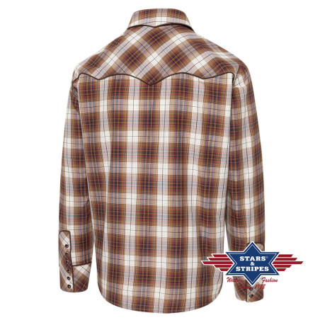 SAS_ISAAC - Cette chemise western se distingue par un...