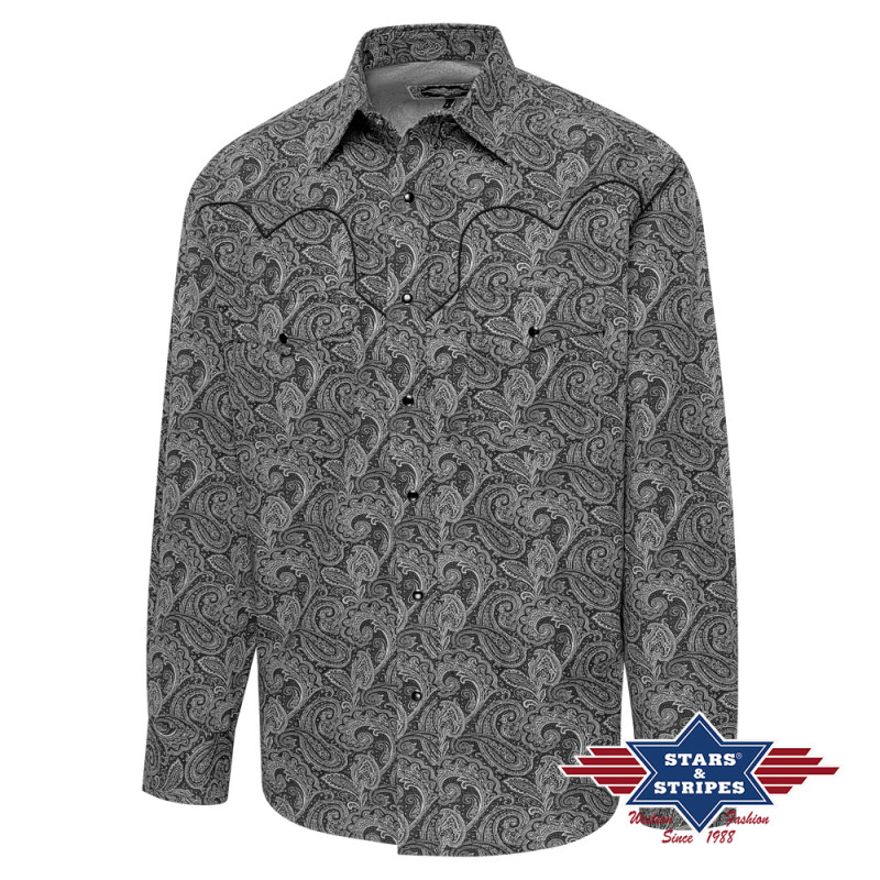 SAS_JOSHUA - This Western shirt is distinguished by a...
