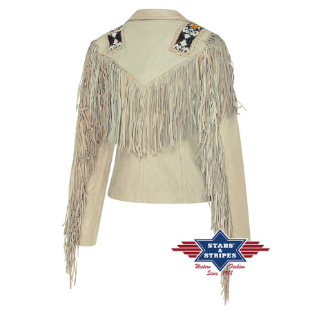 SAS_KIANA - High quality western leather jacket with...