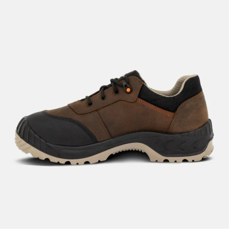 Low safety shoes - Nikola - Unisex - EN ISO 20345 - S3 SRC CI HI - Cognac