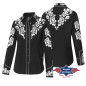 SAS_LILITH - Exquisite black western blouse with great...