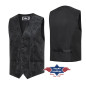 SAS_LINCOLN - Jacquard vest with two slit pockets. Can...