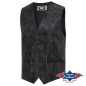 SAS_LINCOLN - Jacquard vest with two slit pockets. Can...