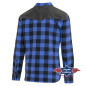 SAS_LUMBERJACK - Western shirt stone washed with black...