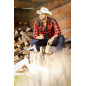 SAS_LUMBERJACK - Western shirt stone washed with black...