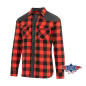 SAS_LUMBERJACK - Western shirt stone washed with black...
