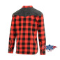 SAS_LUMBERJACK - Western shirt stone washed with black...