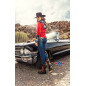 SAS_LYNN red - Exquise blouse western rouge avec... SAS_LYNN red - Exquise blouse western rouge avec...
