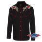 SAS_MILTON - Exquise chemise western avec de superbes...