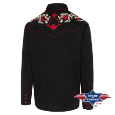 SAS_MILTON - Exquise chemise western avec de superbes...