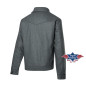 SAS_MONTREAL - Wool jacket with western yoke and two...