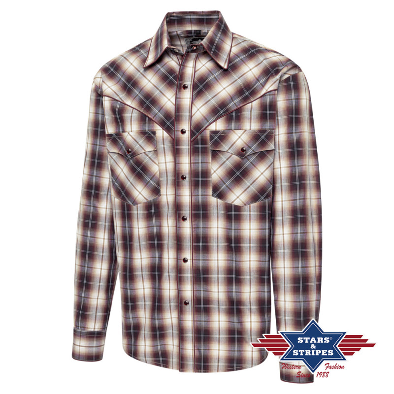 SAS_NATHAN - Cette chemise western se distingue par un...