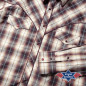 SAS_NATHAN - This Western shirt stands out with a bold...