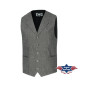 SAS_RAY - Gilet old style avec deux poches et ajustable...