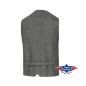 SAS_RAY - Gilet old style avec deux poches et ajustable...
