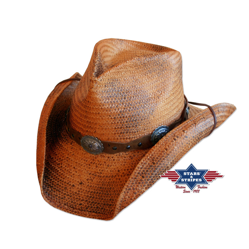 SAS_RED ROCK - Straw hat, crushable with a...