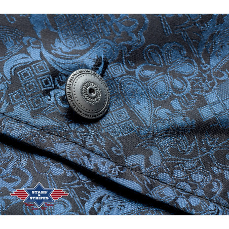 SAS_ROYAL FLUSH - Jacquard waistcoat with two side...