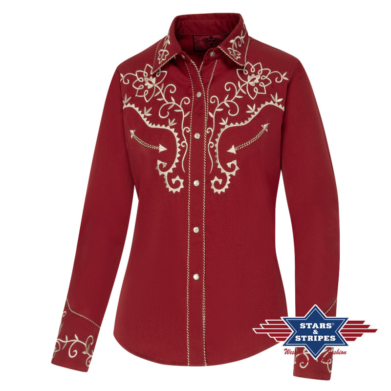 SAS_RUTH - Exquisite western blouse with great...