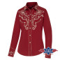 SAS_RUTH - Exquise blouse western avec de superbes...
