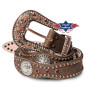 SAS_STONE-7 - Ceinture western avec boucle...