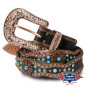 SAS_STONE-9 - Ceinture western avec boucle...