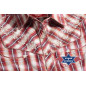 SAS_TAMMY - Adorable blouse western à carreaux avec...