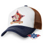 SAS_TC INDIAN - The 3-colour trucker cap, consisting of...