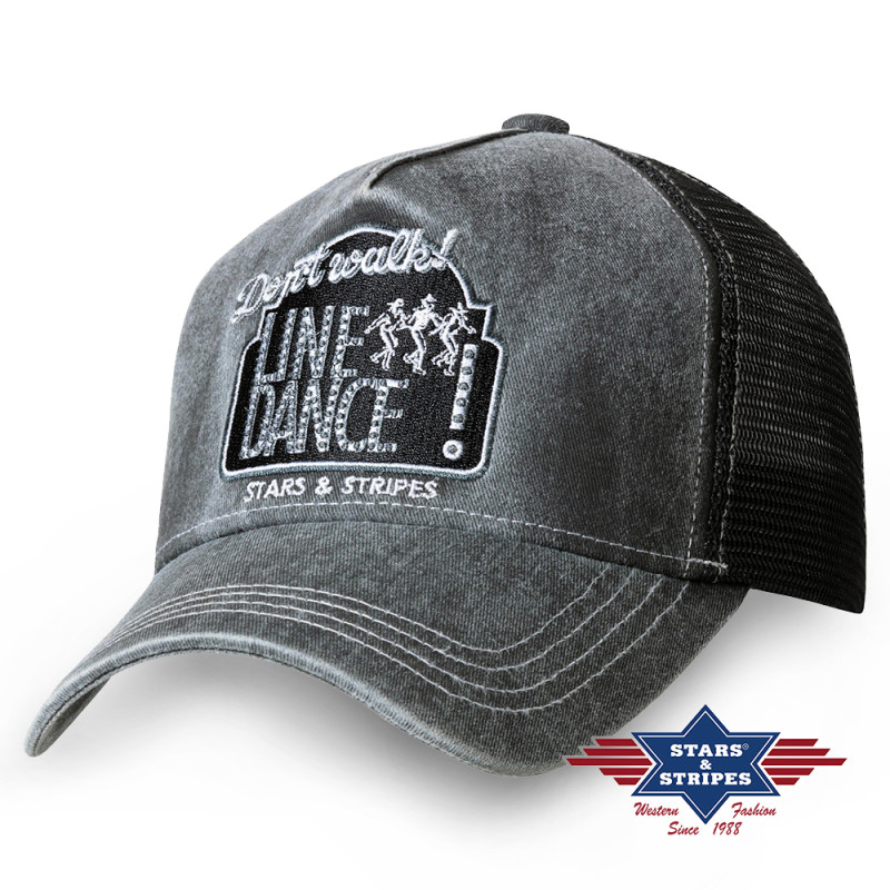 SAS_TC LINE DANCE - The 2-colour western trucker cap,...