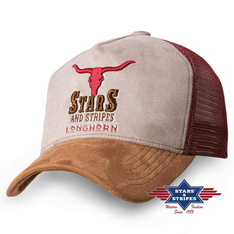 SAS_TC LONGHORN - The 3-colour trucker cap, consisting...