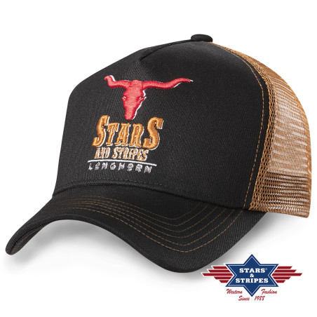 SAS_TC LONGHORN - The 3-colour trucker cap, consisting...
