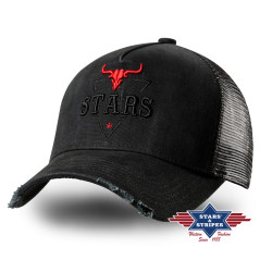 SAS_TC STARS - The 2-color trucker cap, consisting of 5...