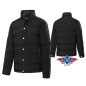 SAS_TORONTO - Veste quiltée en duvet avec empiècement...
