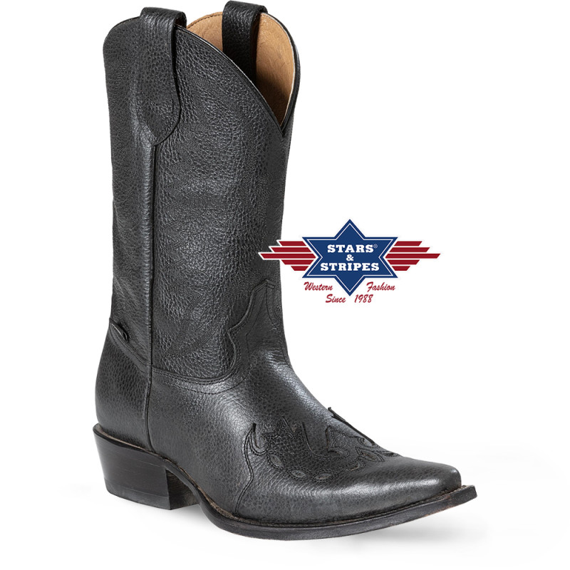 SAS_WB-50 - Bottes western indéstructibles en cuir de... SAS_WB-50 - Bottes western indéstructibles en cuir de...