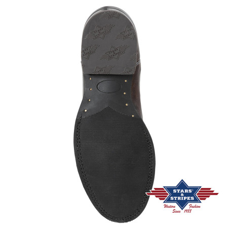 SAS_WB-59 - High-quality western boots made of leather...