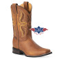 SAS_WB-60 - High-quality western boots made of leather...