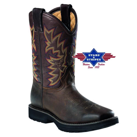 SAS_WB-63 - Stable-suited western work boots in...