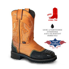 SAS_WB-64 - Bottes de travail western adaptées aux...