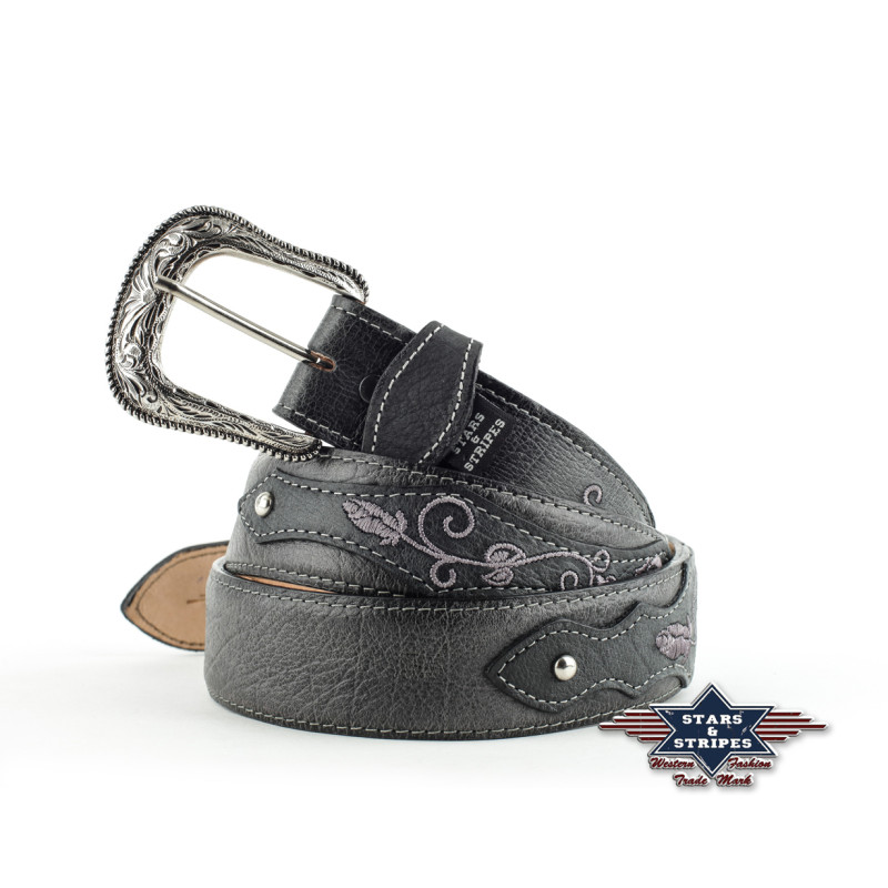 SAS_WG-205 - Ceinture en cuir de vachette de grande...