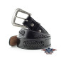 SAS_WG-56 - Ceinture western en cuir de vachette de...
