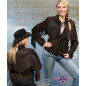 SAS_YUMA - Impressive cowhide leather jacket with...