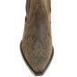 SAS_WB-37 - Bottes western en cuir de vachette de haute...