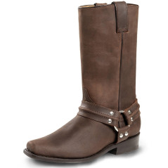 SAS_WB-01 BRAUN - Bottes western indéstructibles en... - Bottes | Soul Rebel E-Shop