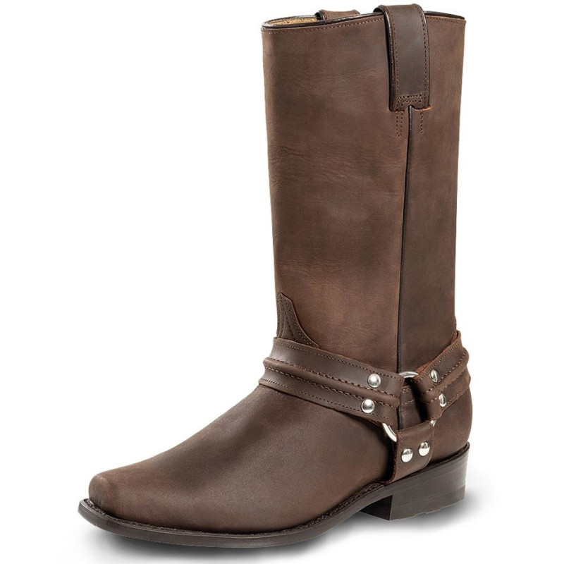 SAS_WB-01 BRAUN - Western boots of high-quality leather... SAS_WB-01 BRAUN - Western boots of high-quality leather...