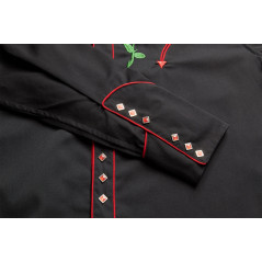 SAS_MIDLAND - Chemise western avec fines broderies,... - Chemises | Soul Rebel E-Shop