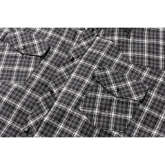 SAS_JACOB - Checked, sleeveless western shirt with... - Chemises | Soul Rebel E-Shop