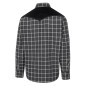 SAS_CARL - Checked western shirt with contrasting... SAS_CARL - Checked western shirt with contrasting...
