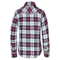 SAS_PASADENA - Checked blouse with embroidery at the...