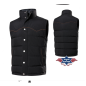 SAS_ASPEN - Gilet quiltée en duvet avec empiècement...