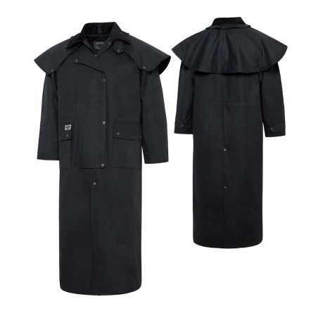 SAS_TRAIL SCHWARZ - This durable duster is made of... - Vestes | Soul Rebel E-Shop